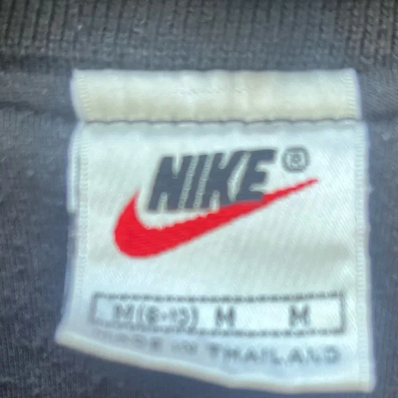 Vintage 90's Nike Court Quilted Jacket Snap Button - Picture 2 of 8